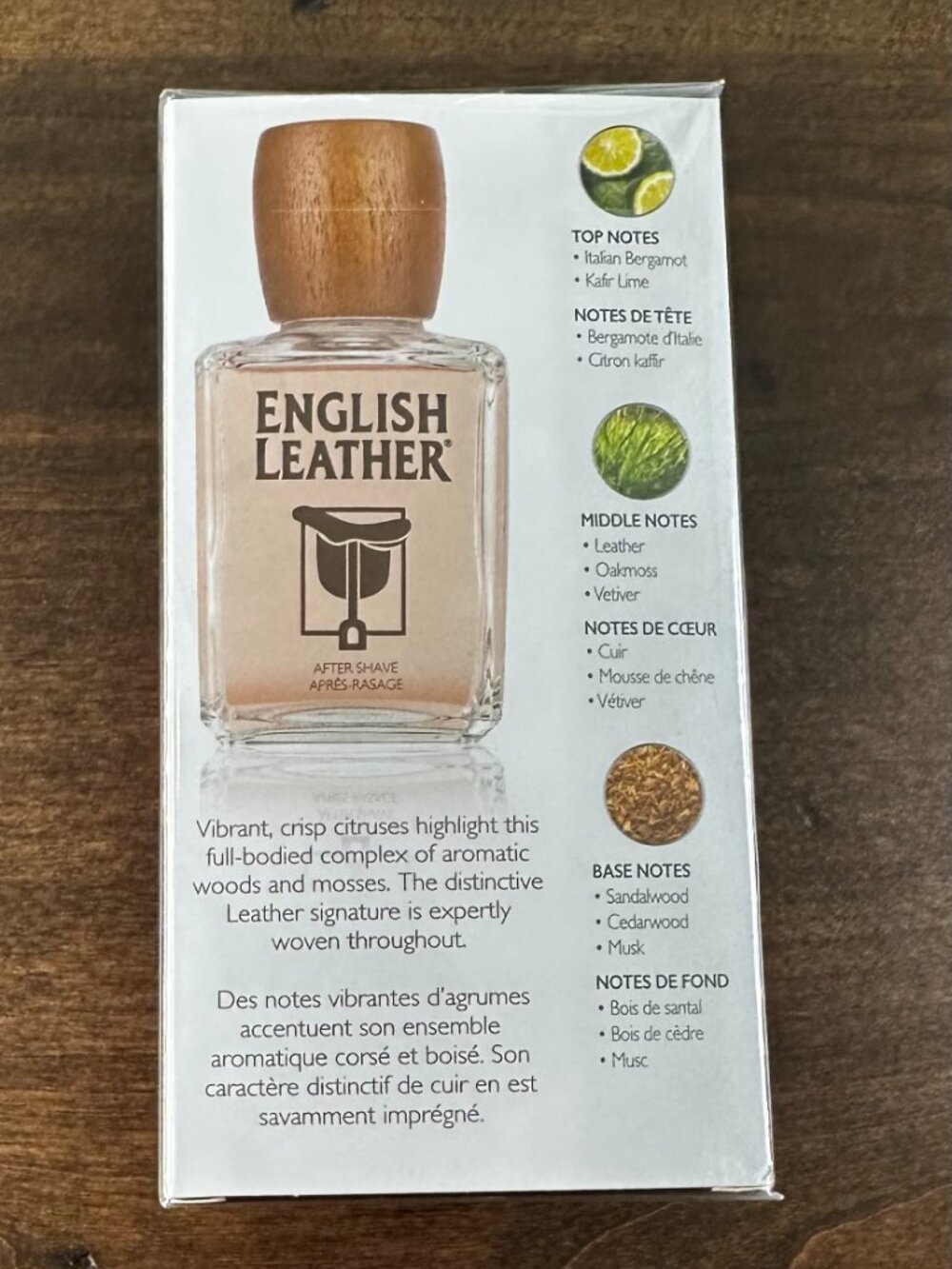 English Leather by Dana Men's Aftershave Splash 8 oz / 236ml Brand New Boxed - Picture 3 of 4